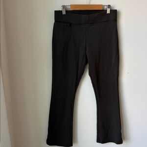 American Giant Ponte Kick Flare Pant Cropped Office, Everyday, Travel Size 4